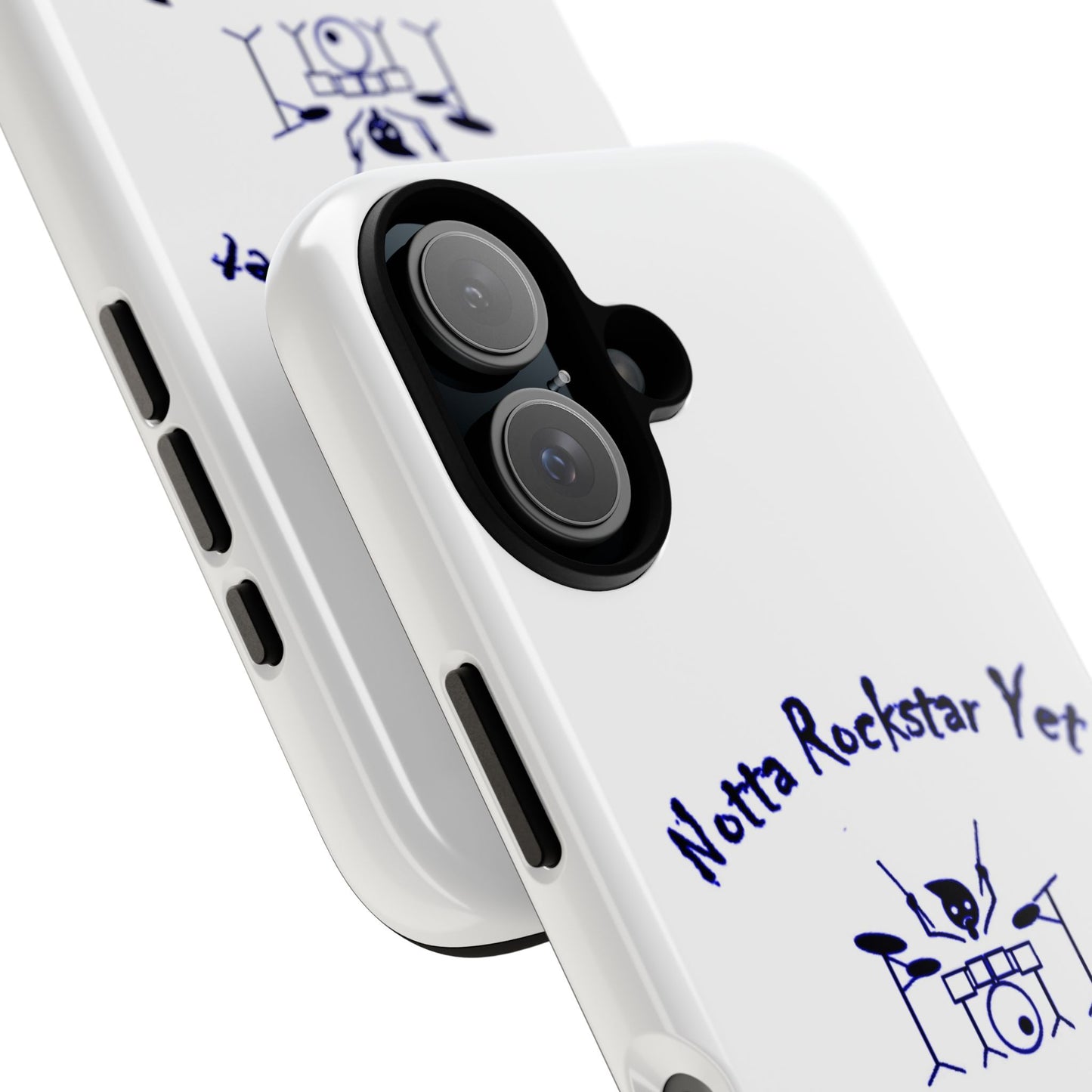 Notta Rockstar Yet Phone Case (Blue)