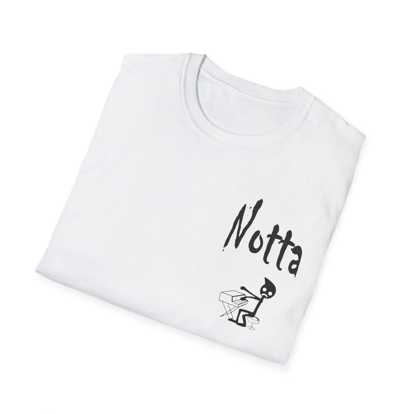 Notta Pianist Yet Unisex Softstyle T-Shirt - Music Lover Gift