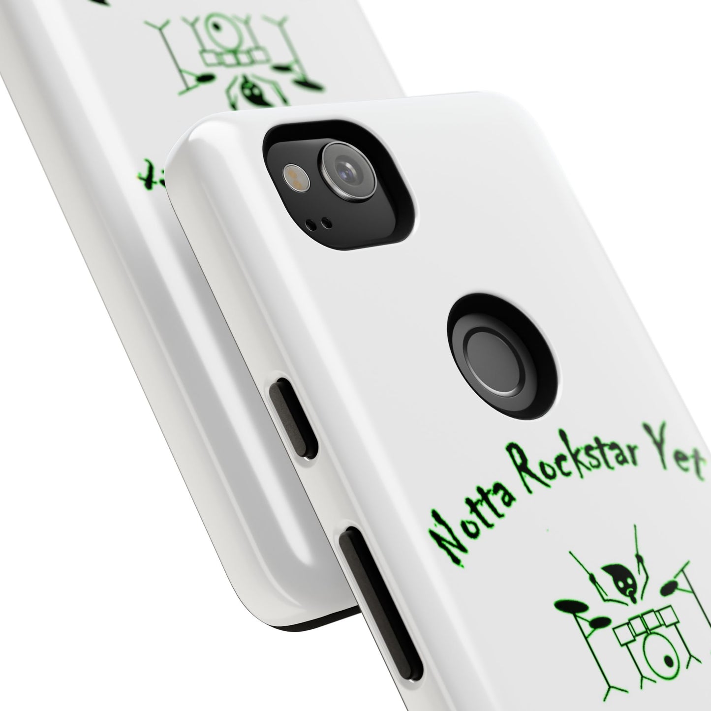Notta Rockstar Yet Phone Case (Green)