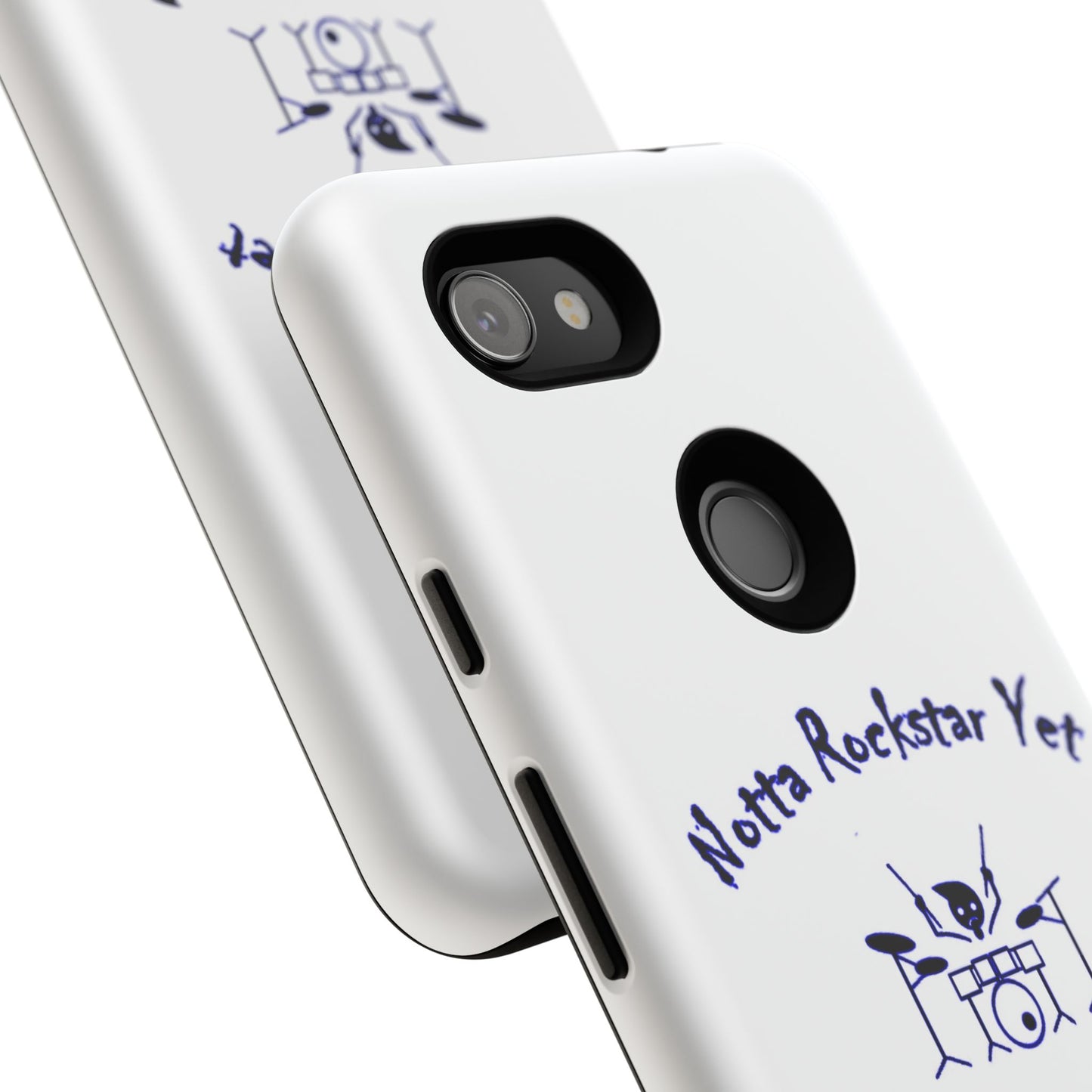Notta Rockstar Yet Phone Case (Blue)