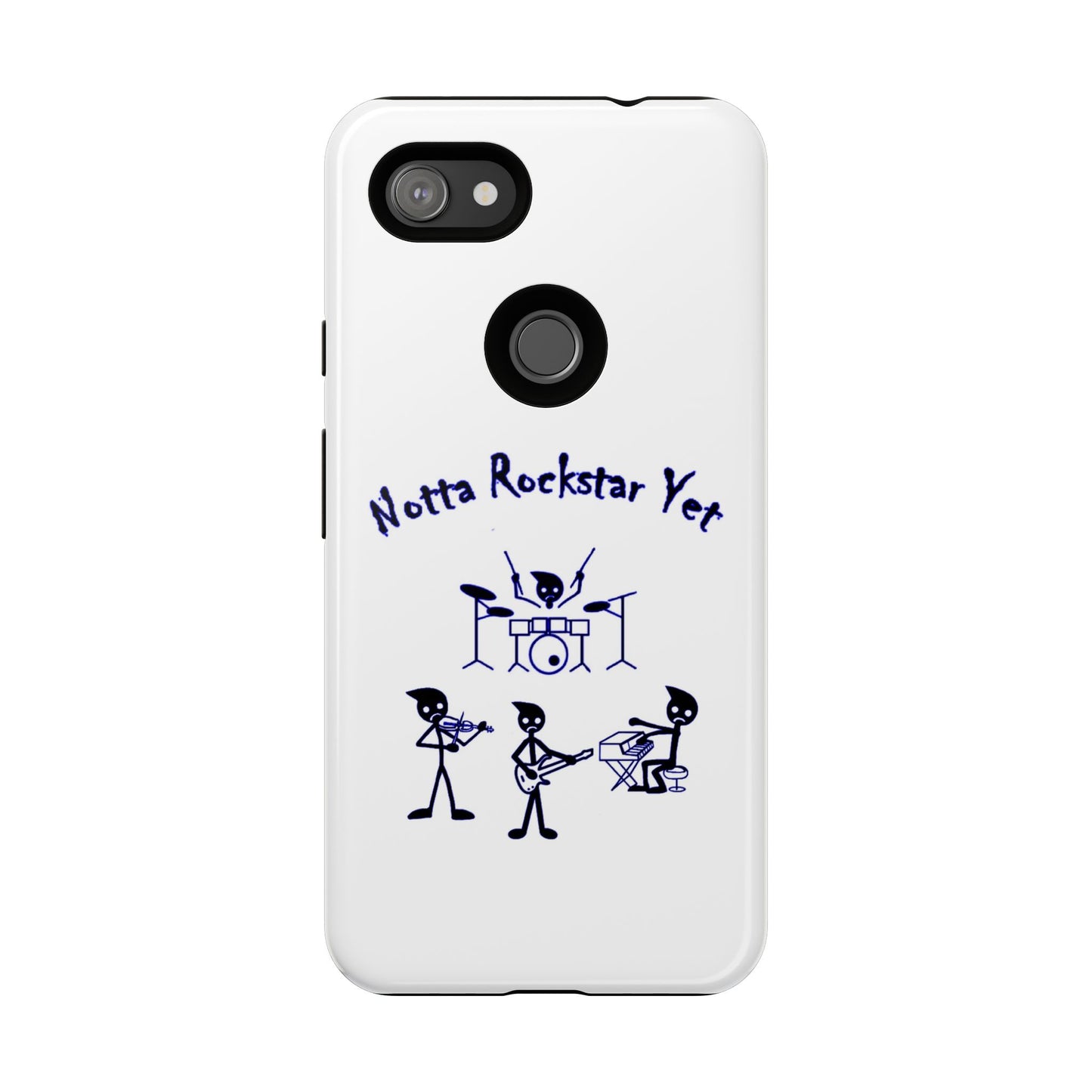 Notta Rockstar Yet Phone Case (Blue)