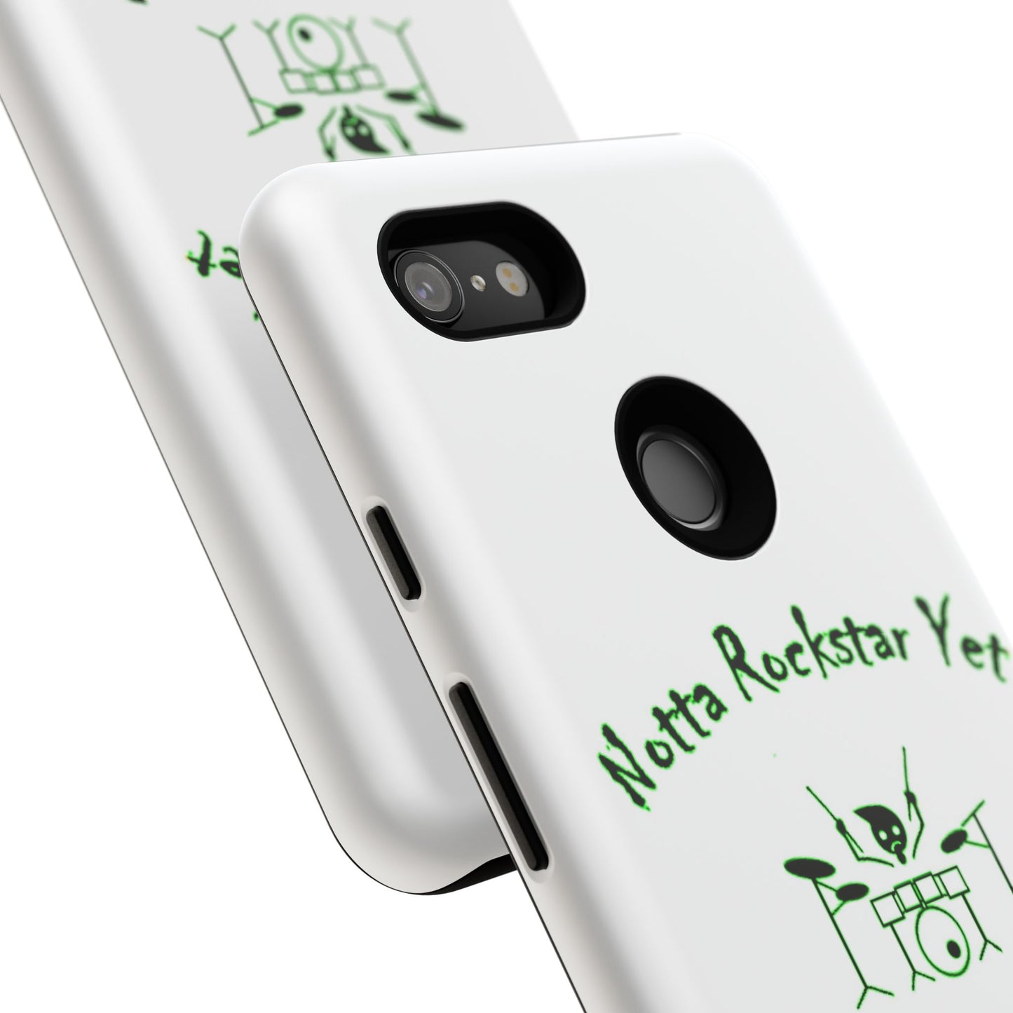 Notta Rockstar Yet Phone Case (Green)