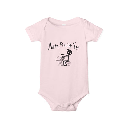 Notta Pianist Yet-Infant Jersey One Piece - American