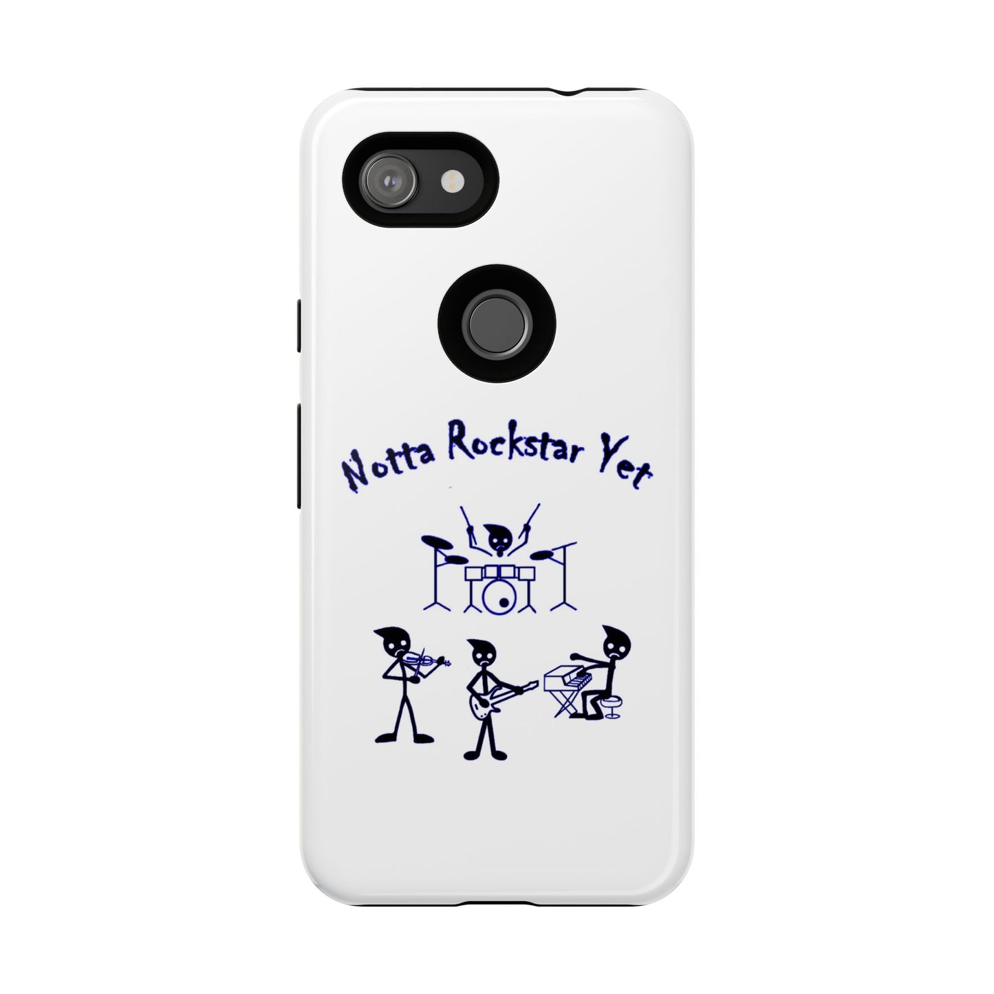 Notta Rockstar Yet Phone Case (Blue)