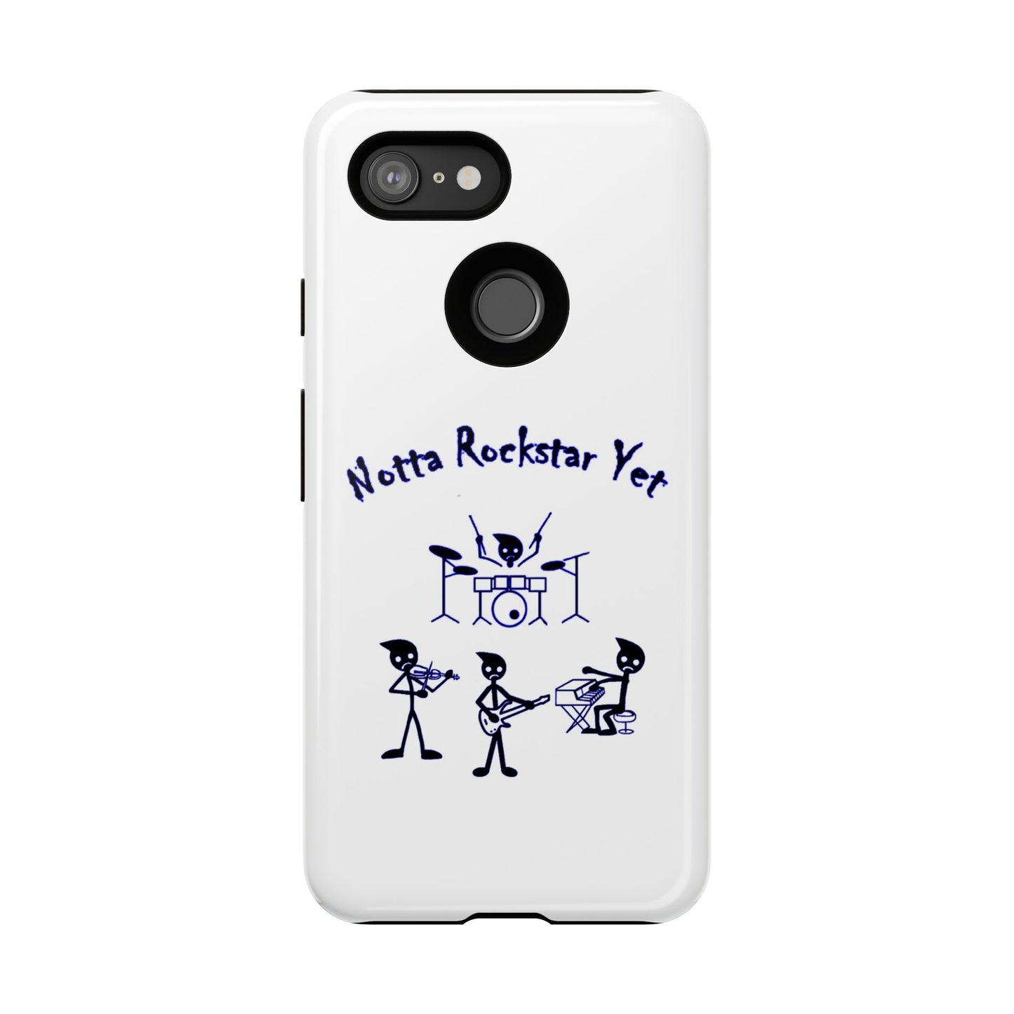 Notta Rockstar Yet Phone Case (Blue)