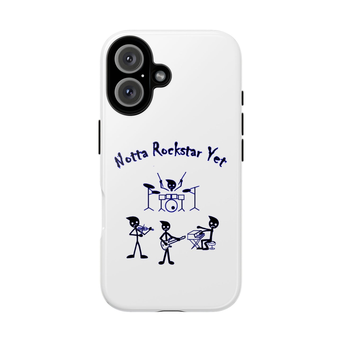 Notta Rockstar Yet Phone Case (Blue)