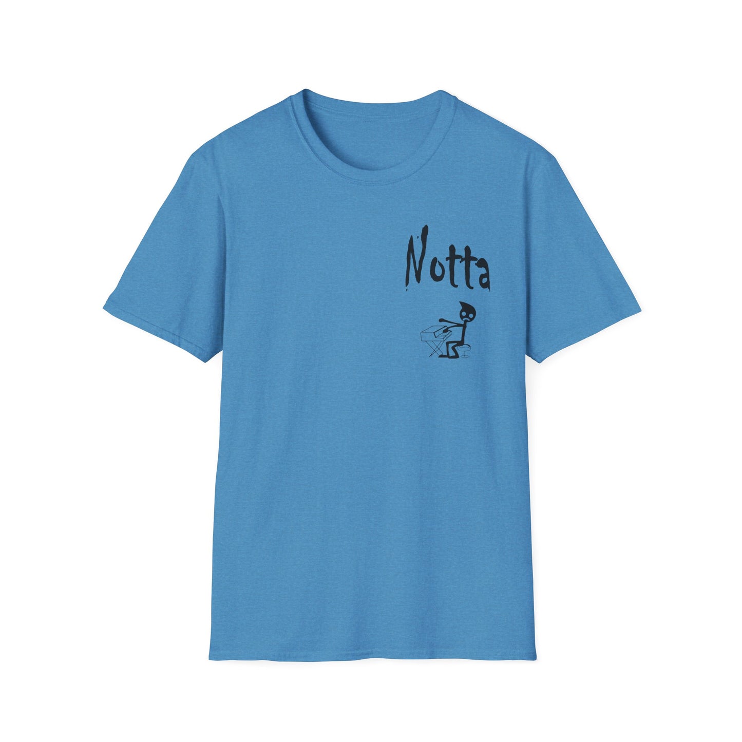 Notta Pianist Yet Unisex Softstyle T-Shirt - Music Lover Gift