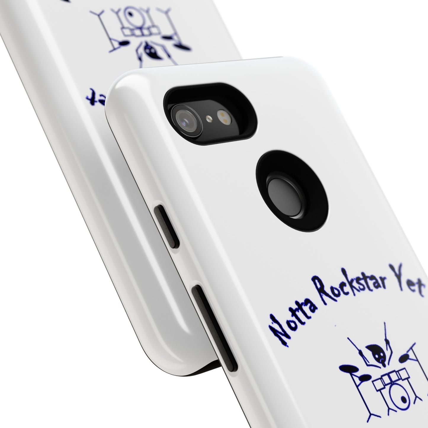 Notta Rockstar Yet Phone Case (Blue)