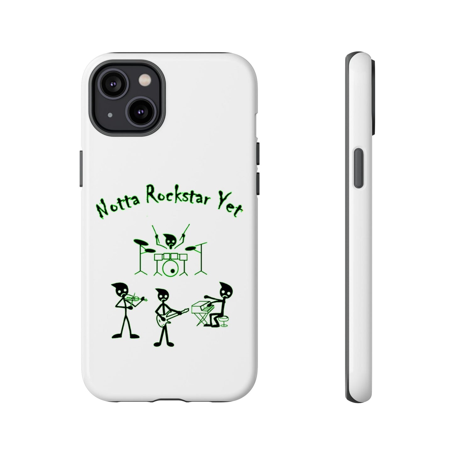 Notta Rockstar Yet Phone Case (Green)