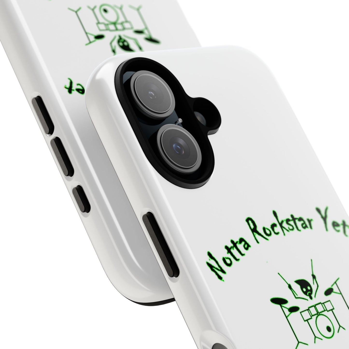 Notta Rockstar Yet Phone Case (Green)