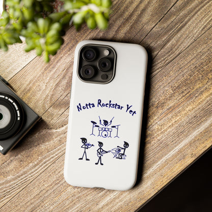 Notta Rockstar Yet Phone Case (Blue)