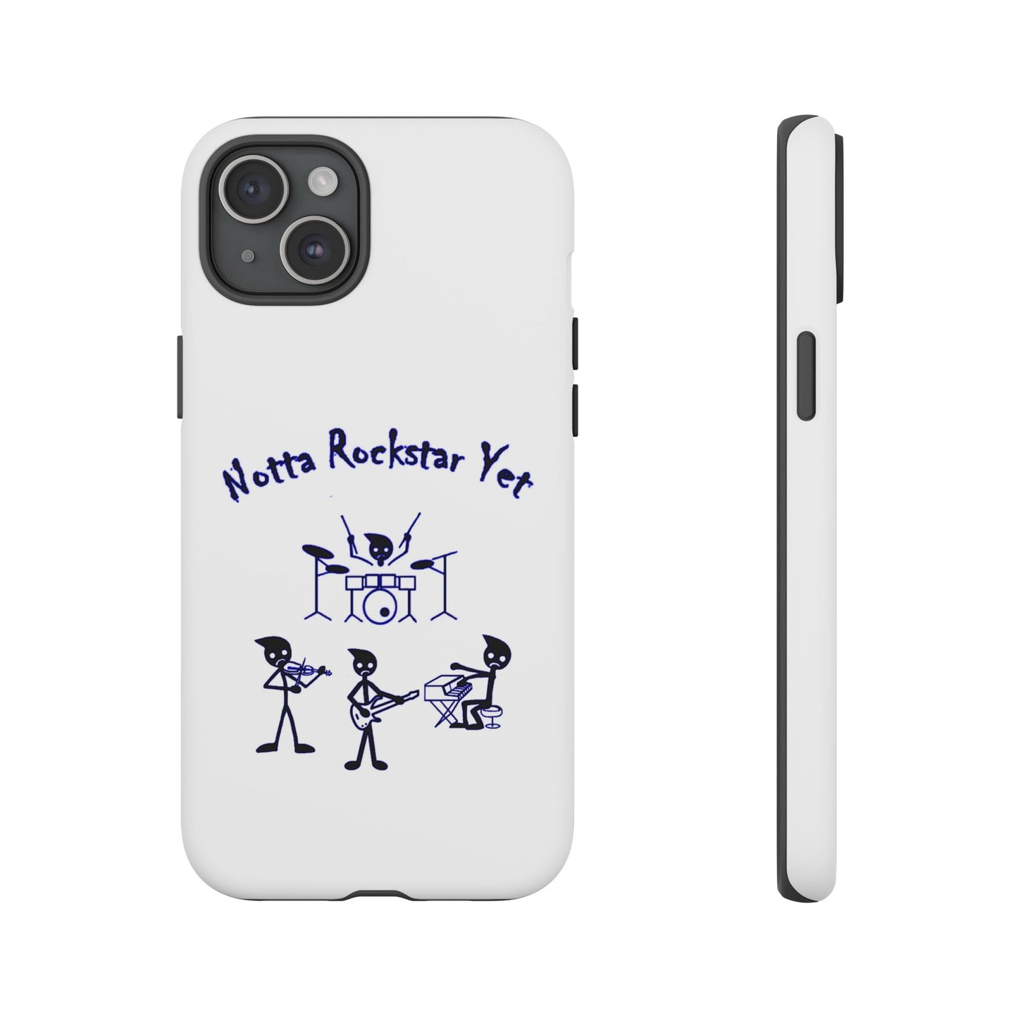 Notta Rockstar Yet Phone Case (Blue)