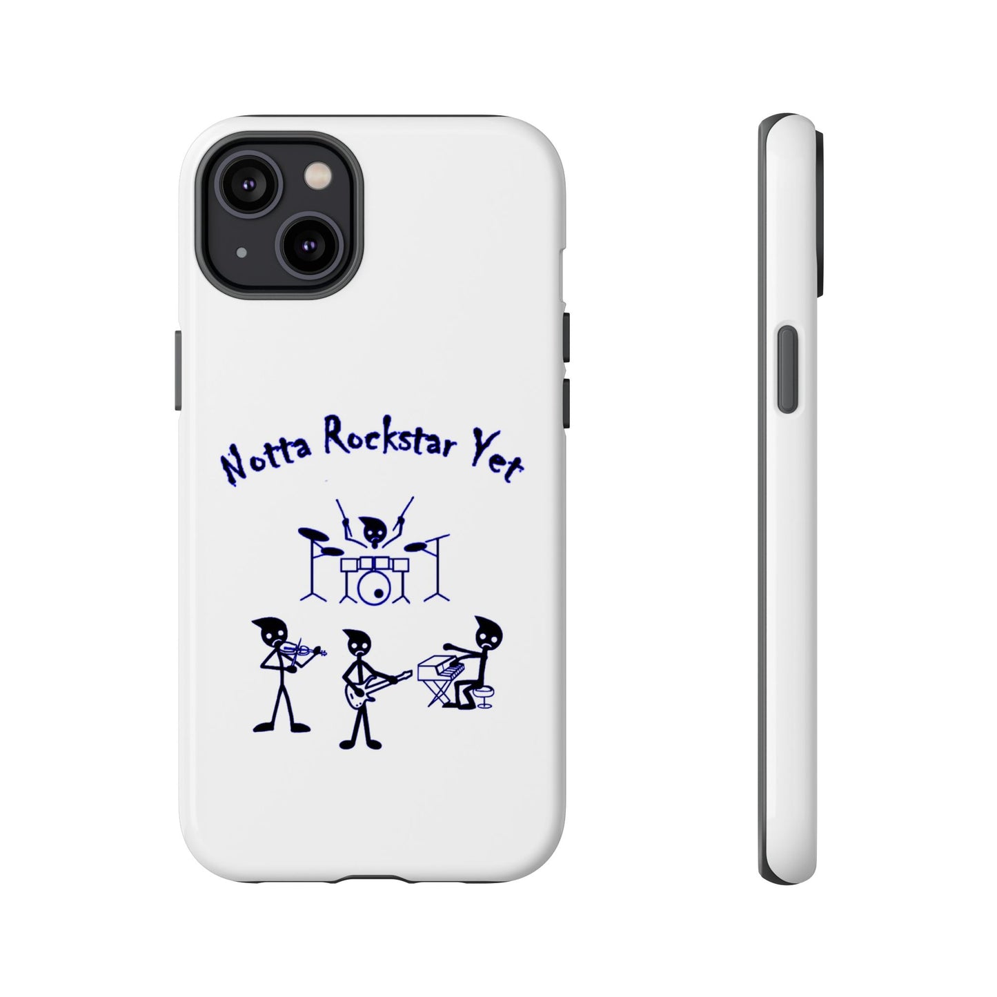 Notta Rockstar Yet Phone Case (Blue)