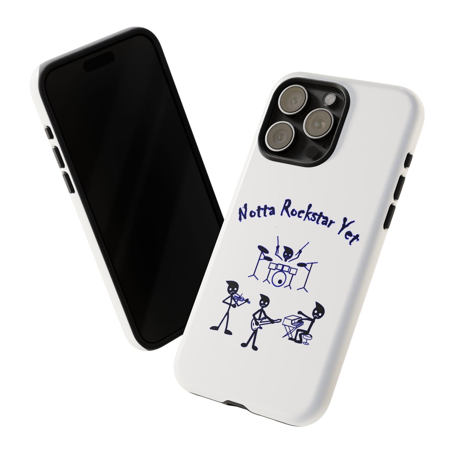 Notta Rockstar Yet Phone Case (Blue)