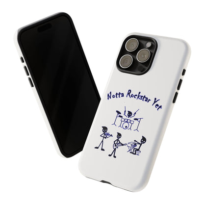 Notta Rockstar Yet Phone Case (Blue)