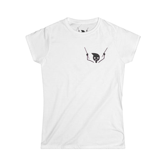Notta Drummer Yet Women's Tee - Fun Music Lover's Softstyle Shirt