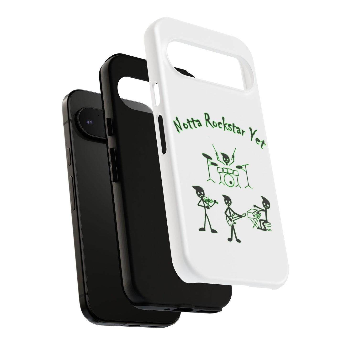 Notta Rockstar Yet Phone Case (Green)