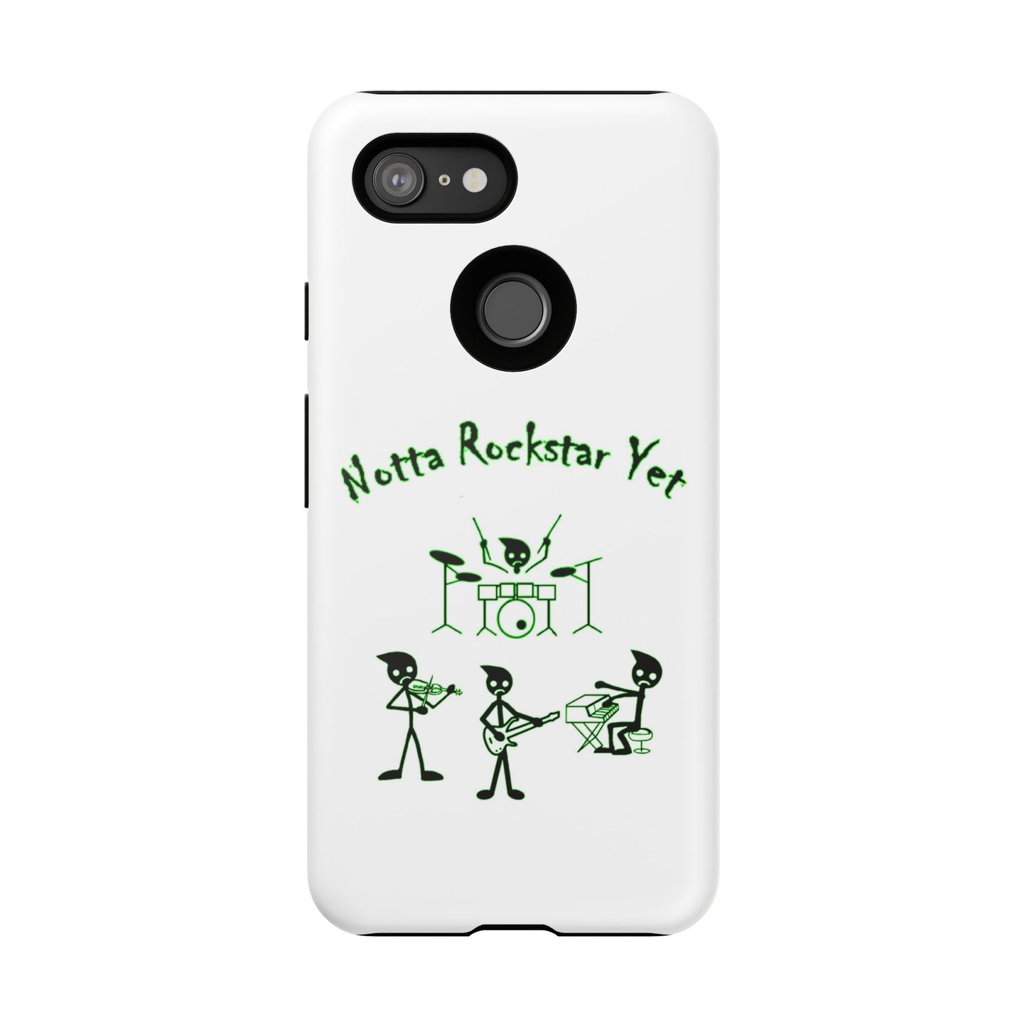 Notta Rockstar Yet Phone Case (Green)