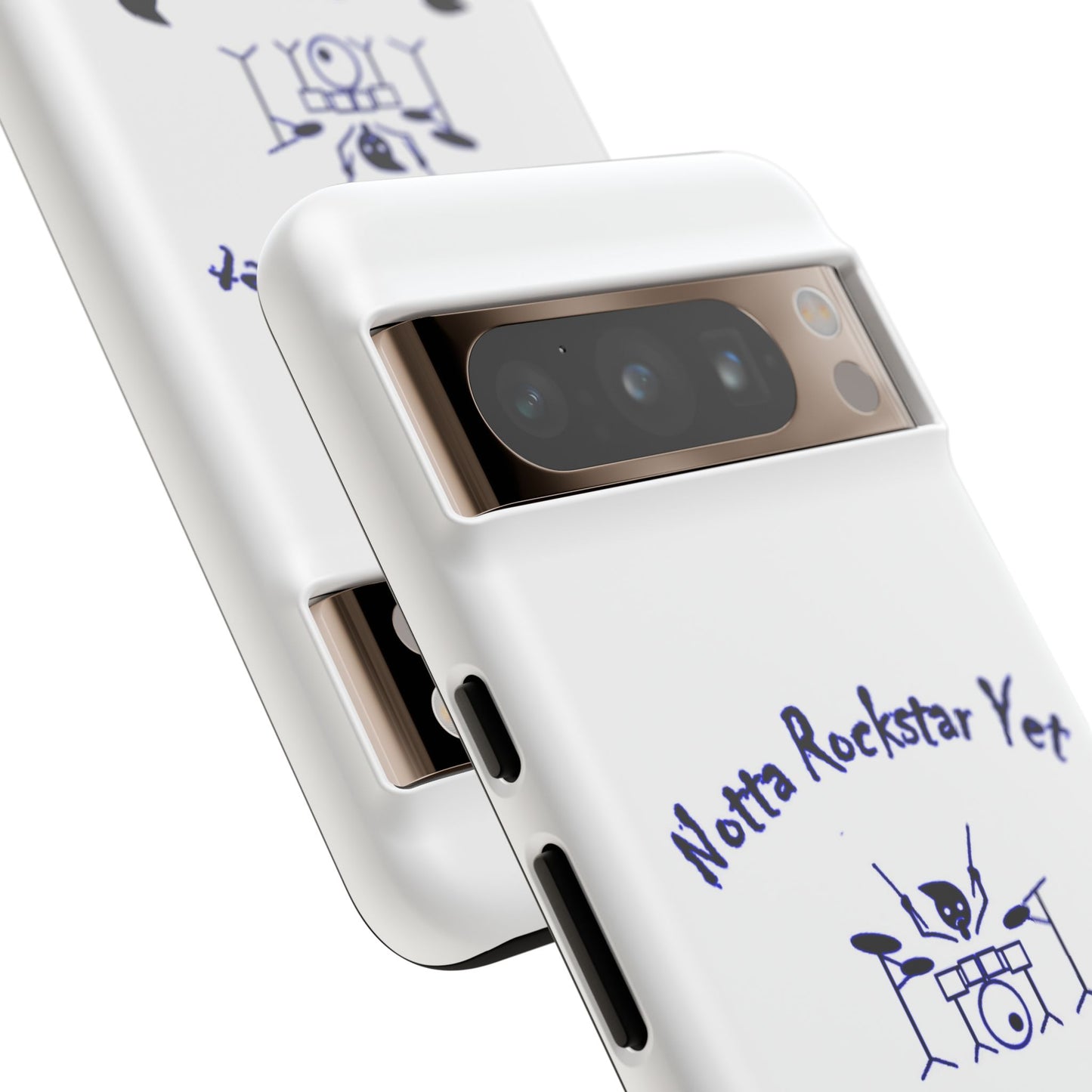 Notta Rockstar Yet Phone Case (Blue)