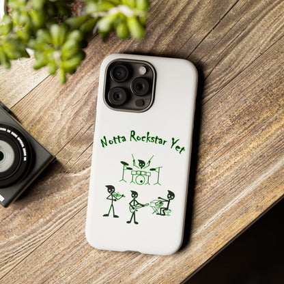 Notta Rockstar Yet Phone Case (Green)
