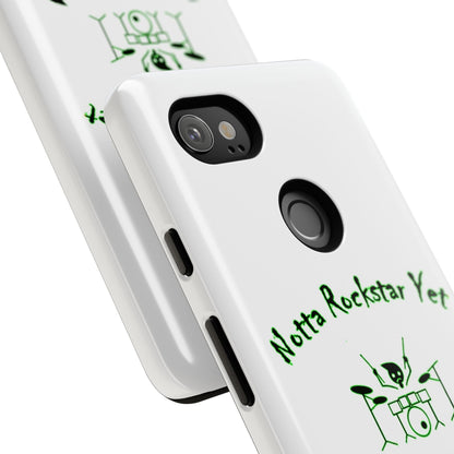 Notta Rockstar Yet Phone Case (Green)