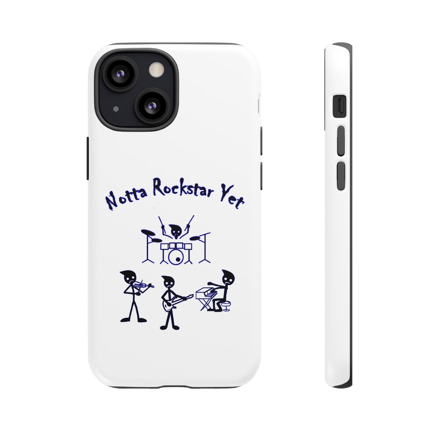 Notta Rockstar Yet Phone Case (Blue)