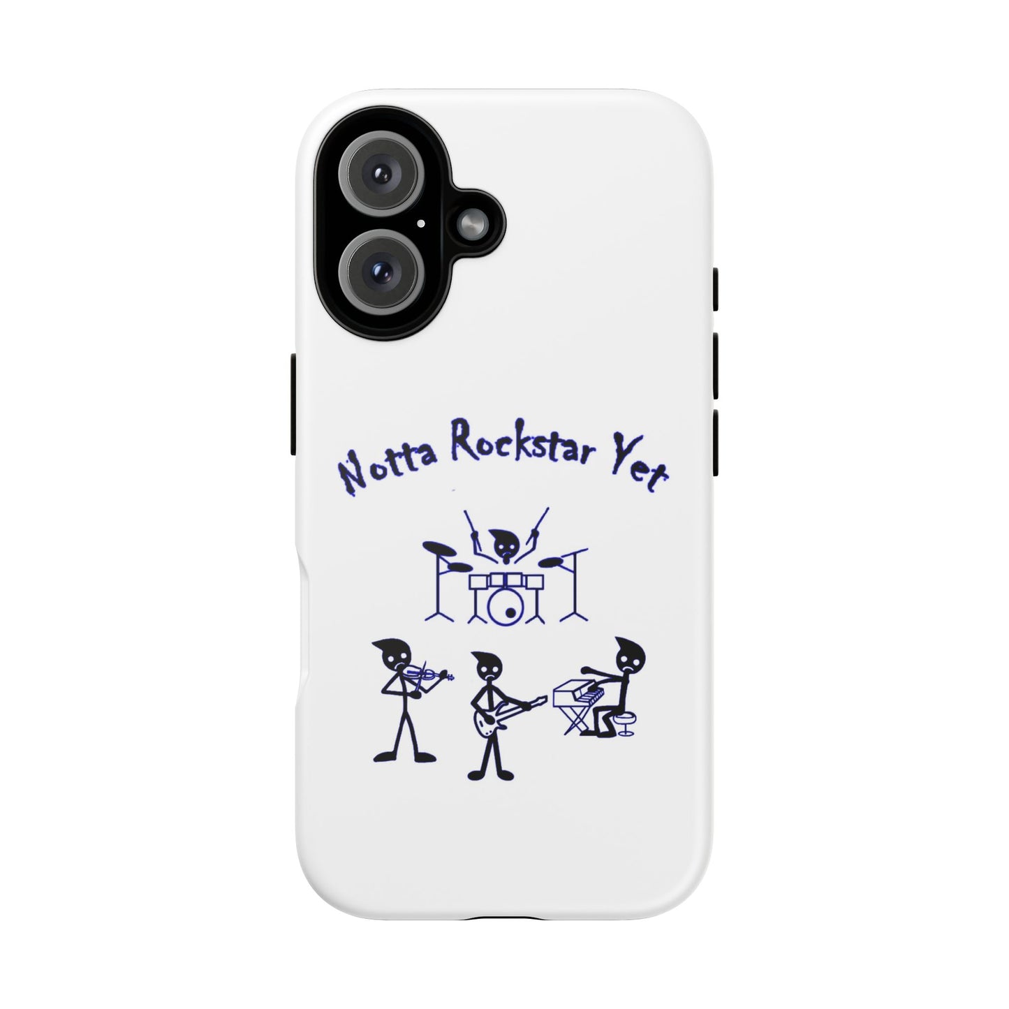 Notta Rockstar Yet Phone Case (Blue)