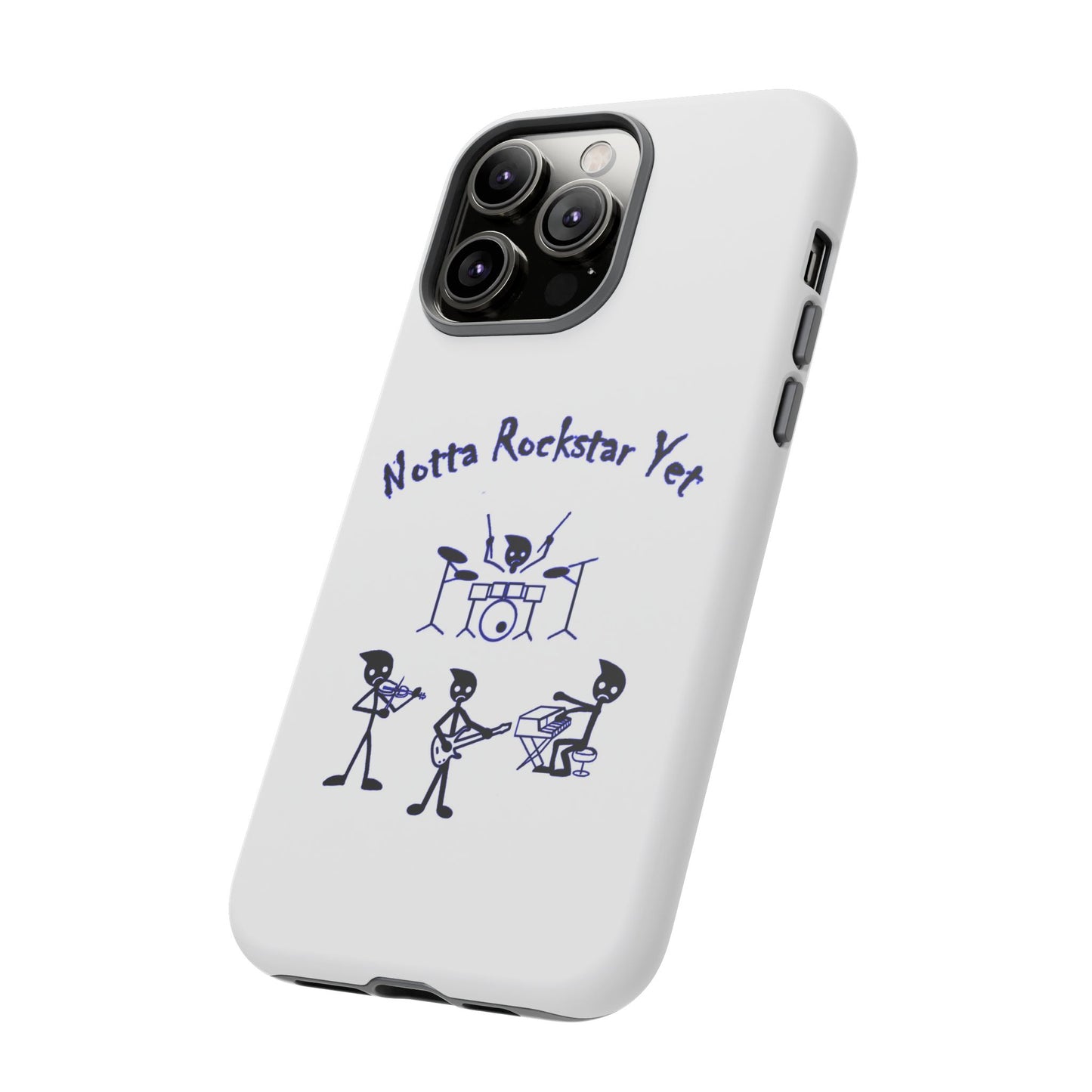 Notta Rockstar Yet Phone Case (Blue)