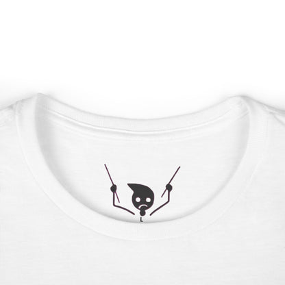 Notta Drummer Yet Women's Tee - Fun Music Lover's Softstyle Shirt