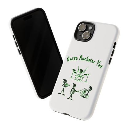 Notta Rockstar Yet Phone Case (Green)