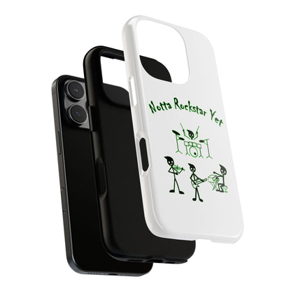 Notta Rockstar Yet Phone Case (Green)