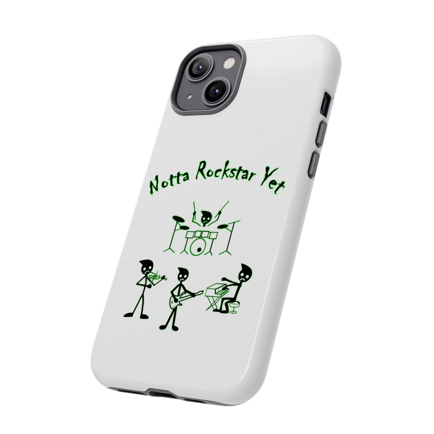 Notta Rockstar Yet Phone Case (Green)