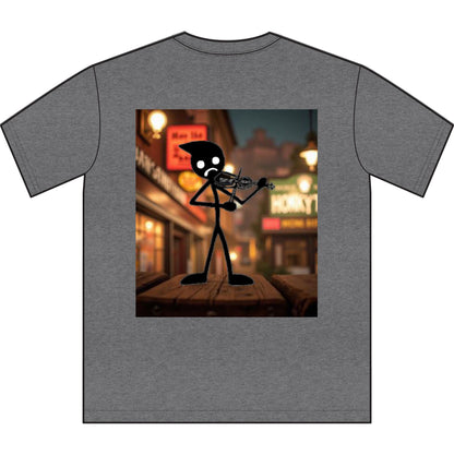Notta Fiddler Yet Unisex Sueded T-Shirt -Music Vibe Top