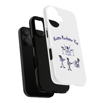 Notta Rockstar Yet Phone Case (Blue)