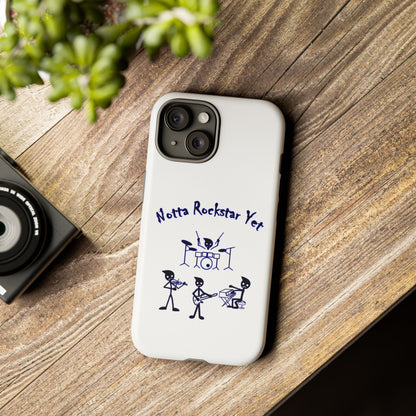 Notta Rockstar Yet Phone Case (Blue)
