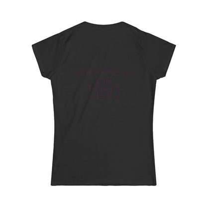 Notta Drummer Yet Women's Tee - Fun Music Lover's Softstyle Shirt