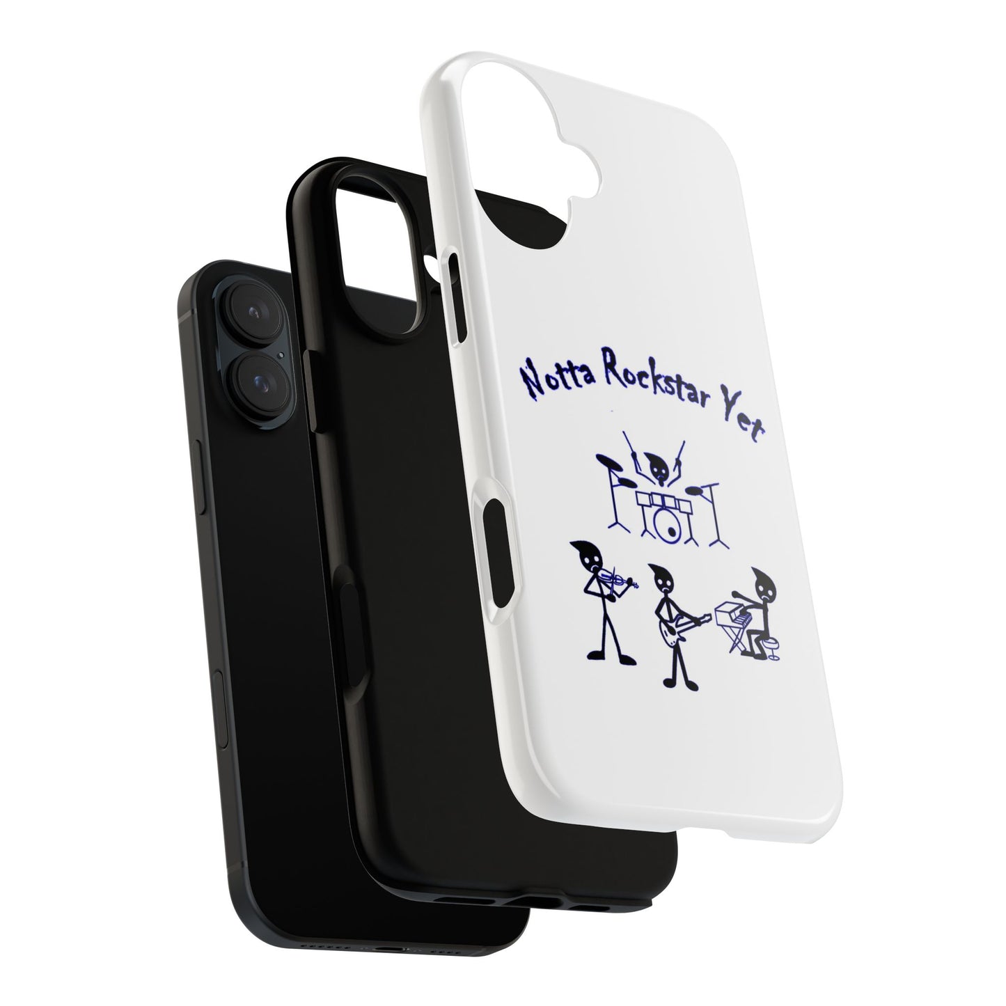 Notta Rockstar Yet Phone Case (Blue)