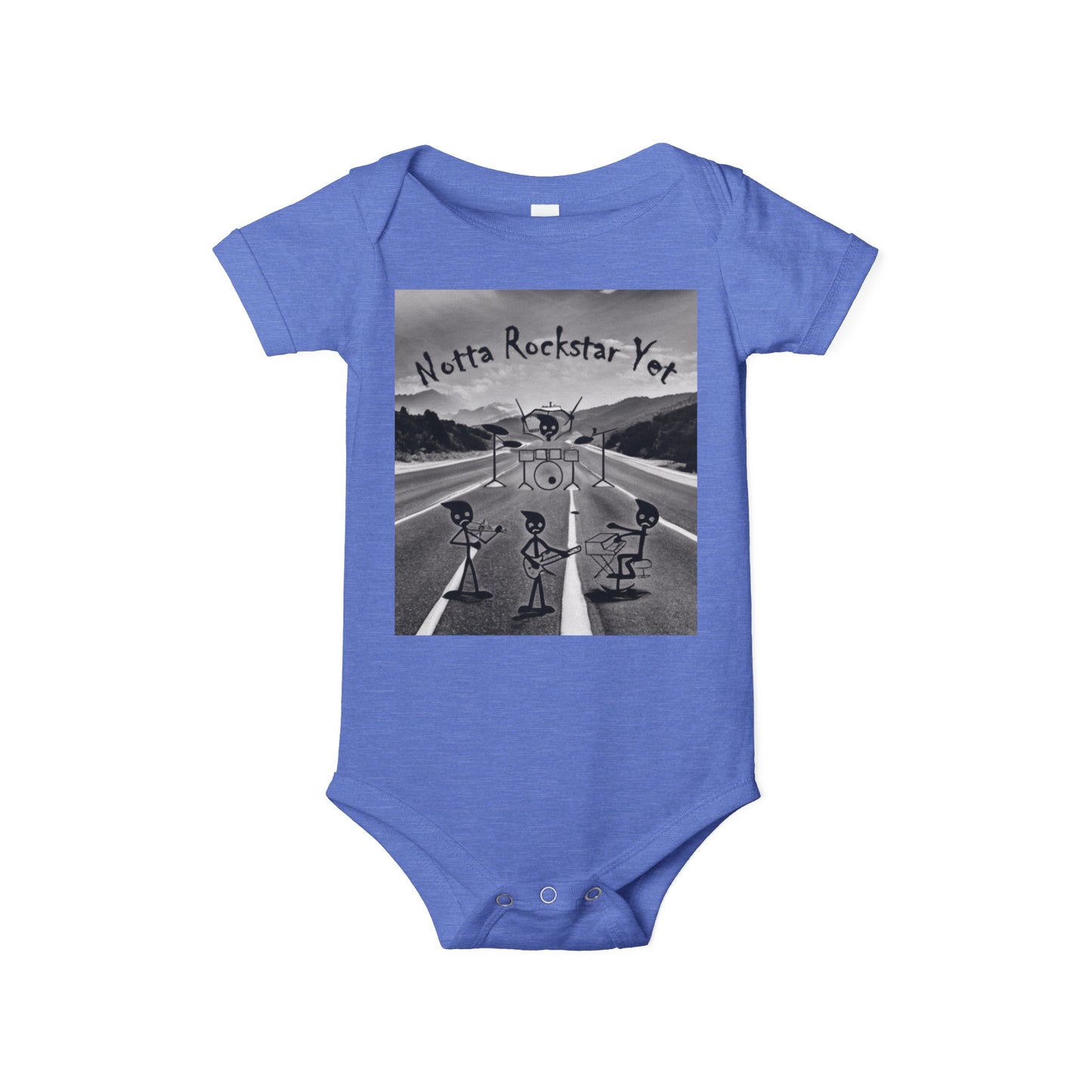 Notta Rockstar Yet-Infant Jersey One Piece - American