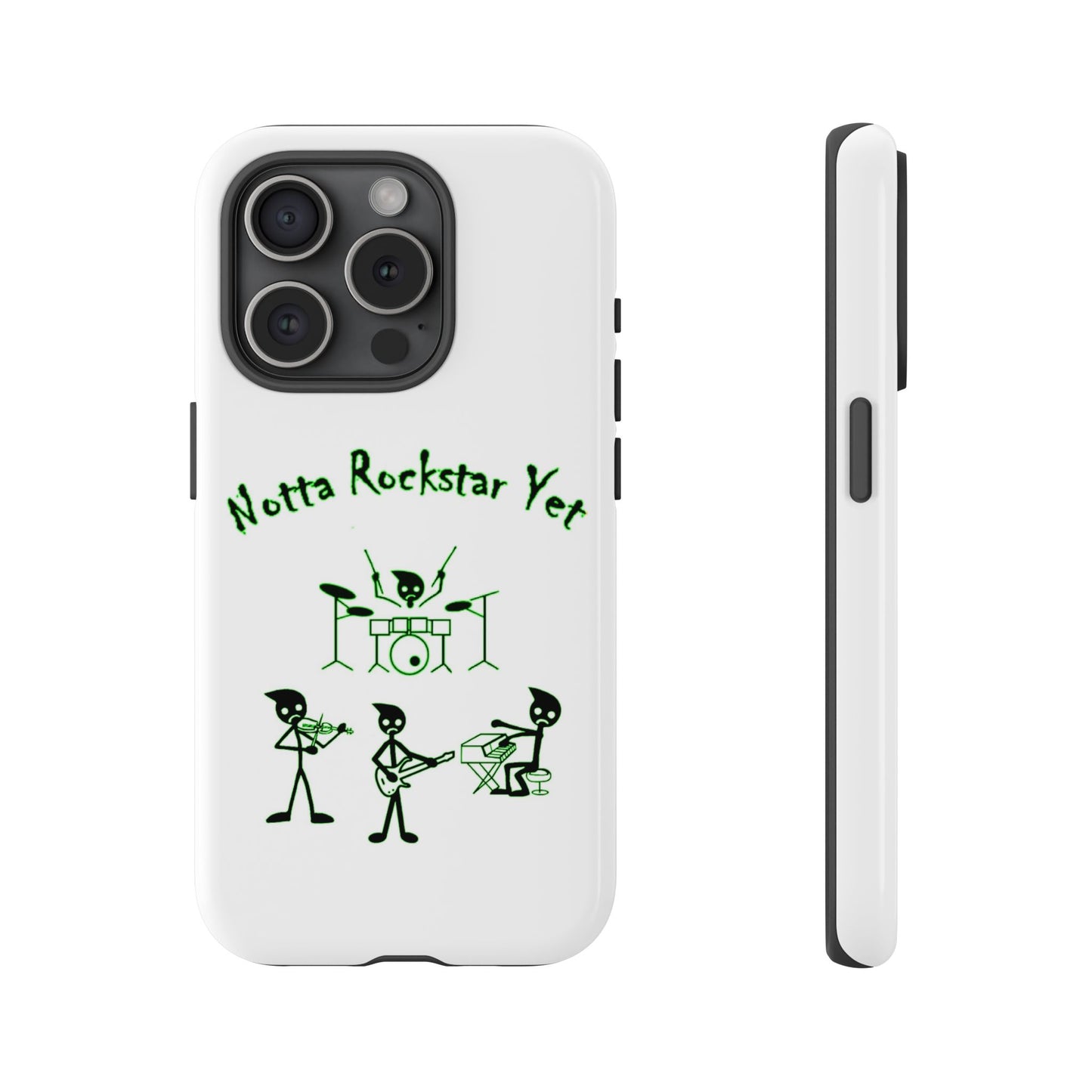 Notta Rockstar Yet Phone Case (Green)
