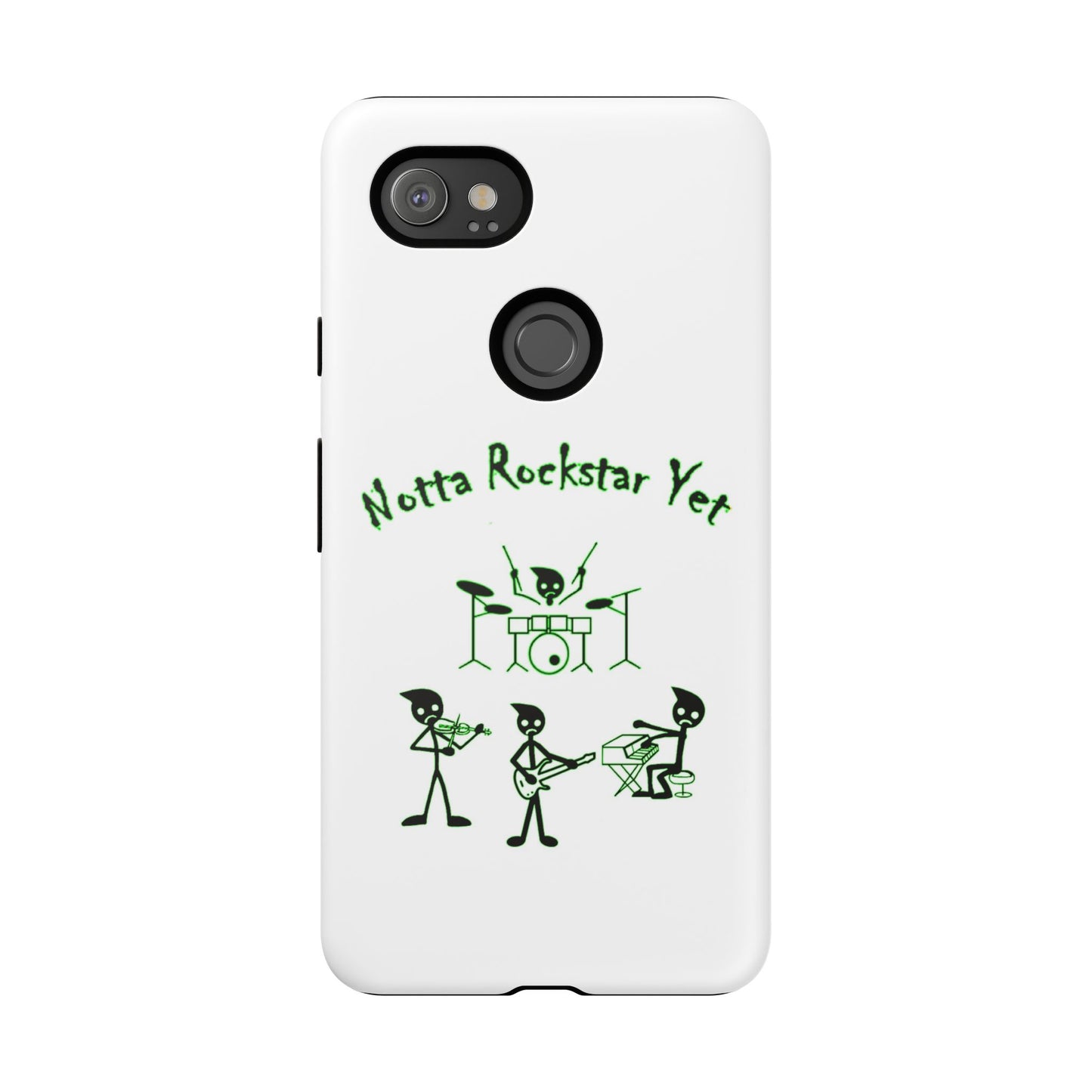 Notta Rockstar Yet Phone Case (Green)