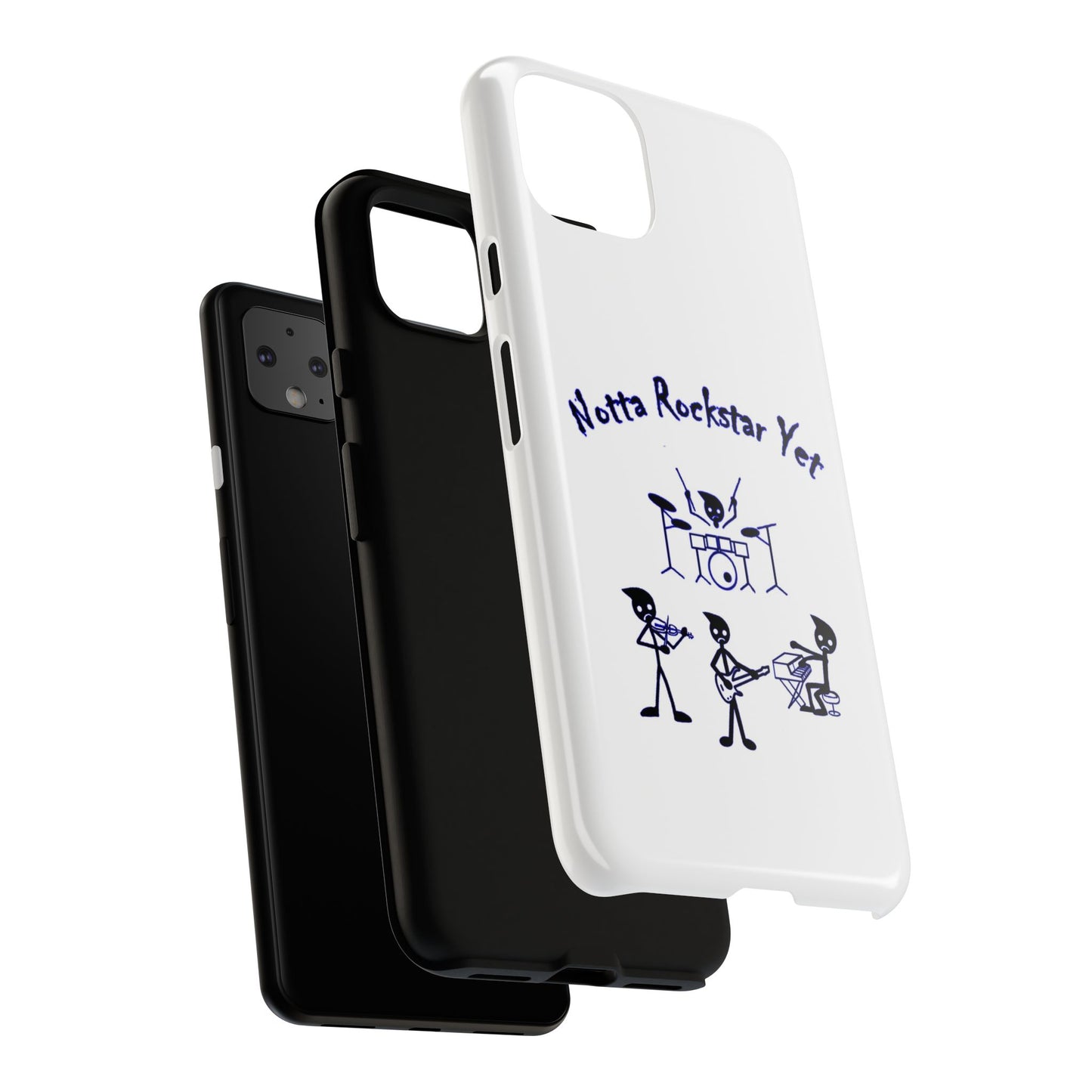 Notta Rockstar Yet Phone Case (Blue)
