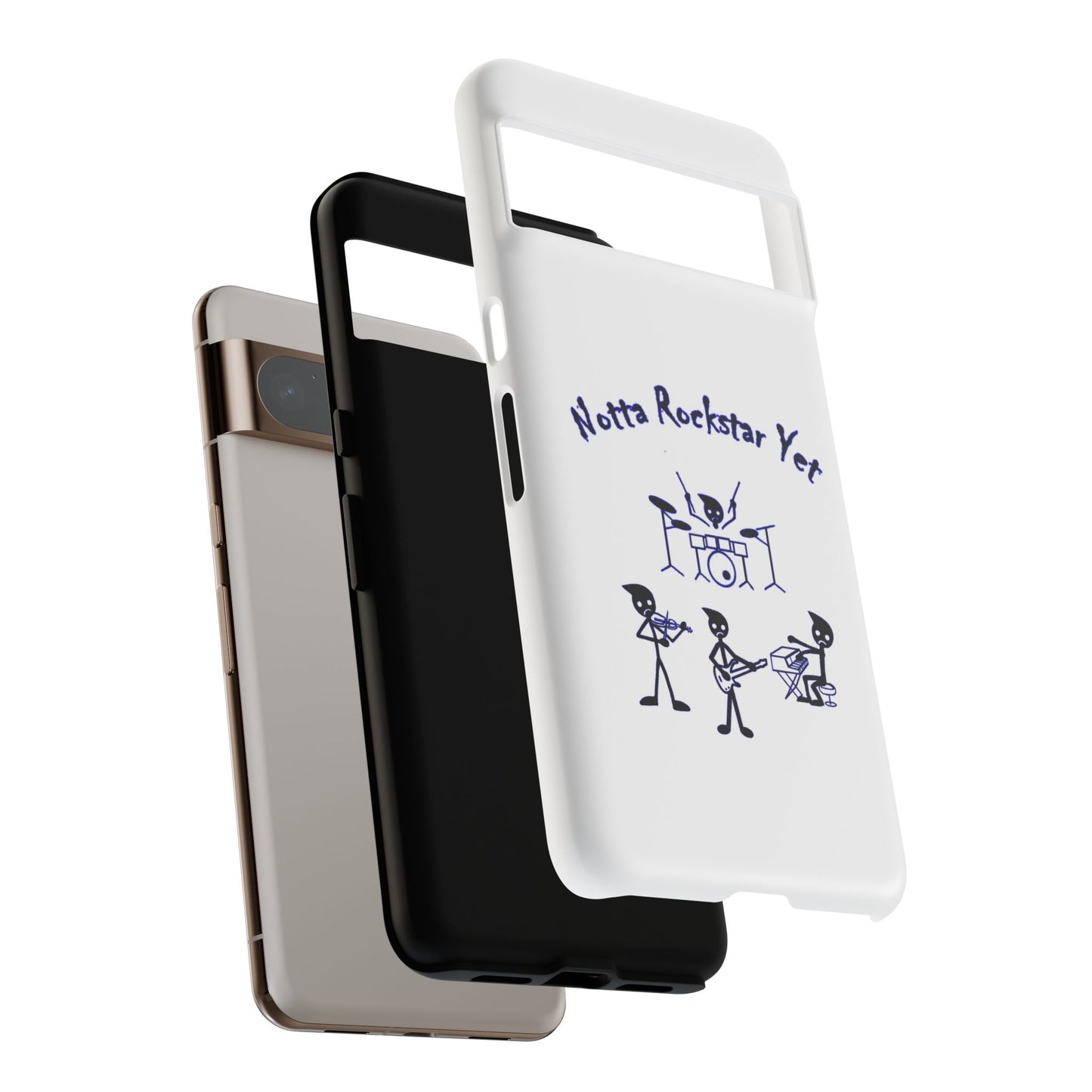 Notta Rockstar Yet Phone Case (Blue)