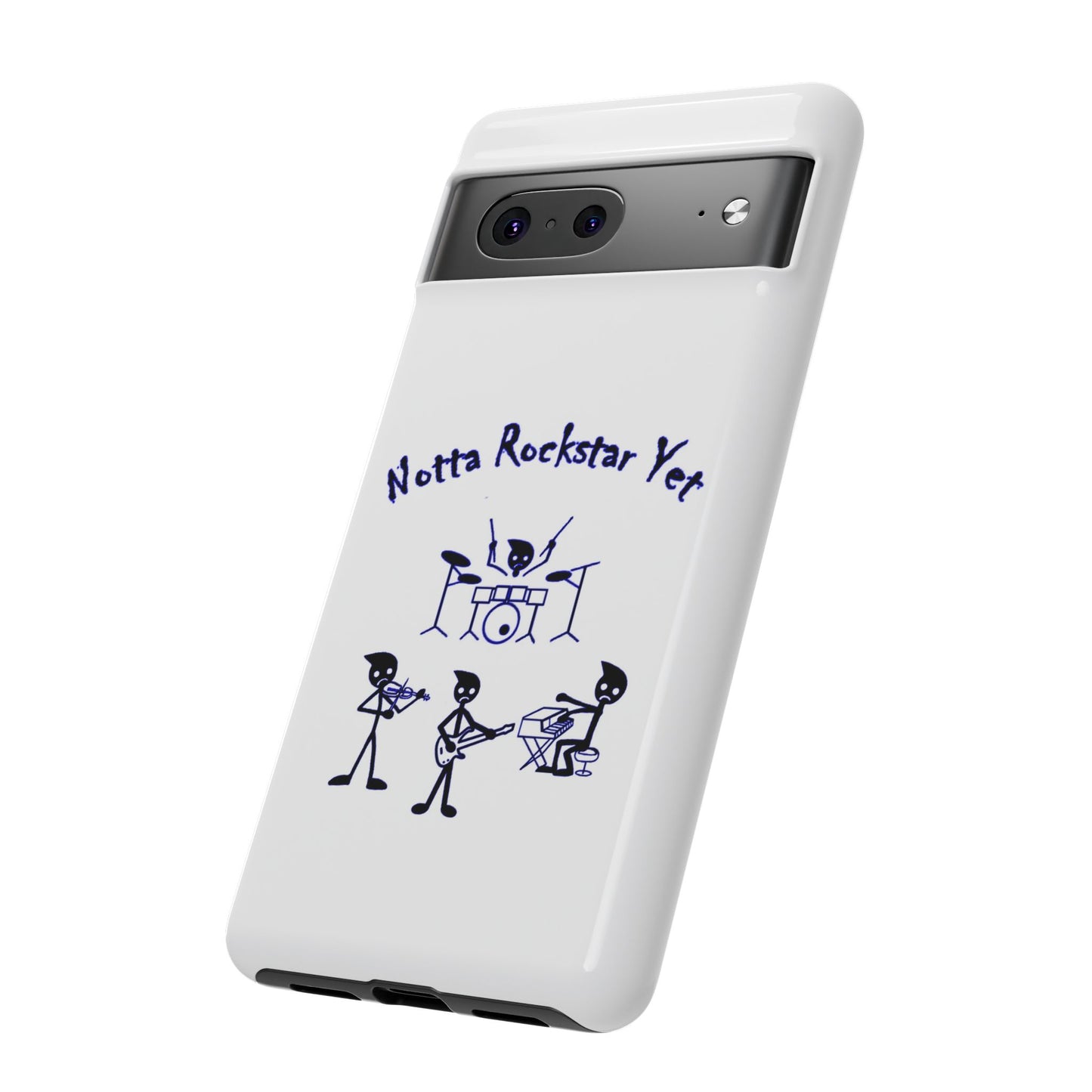 Notta Rockstar Yet Phone Case (Blue)