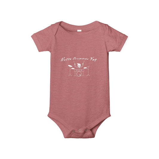 Notta Drummer Yet-Infant Jersey One Piece - American