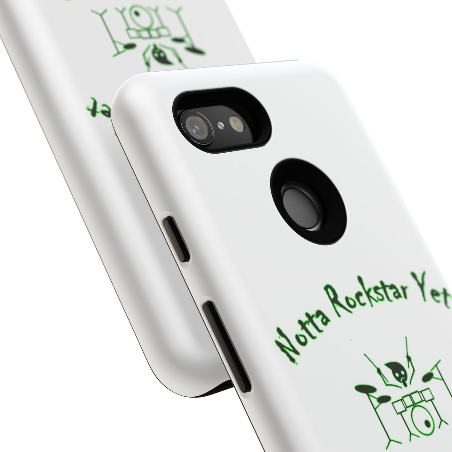 Notta Rockstar Yet Phone Case (Green)