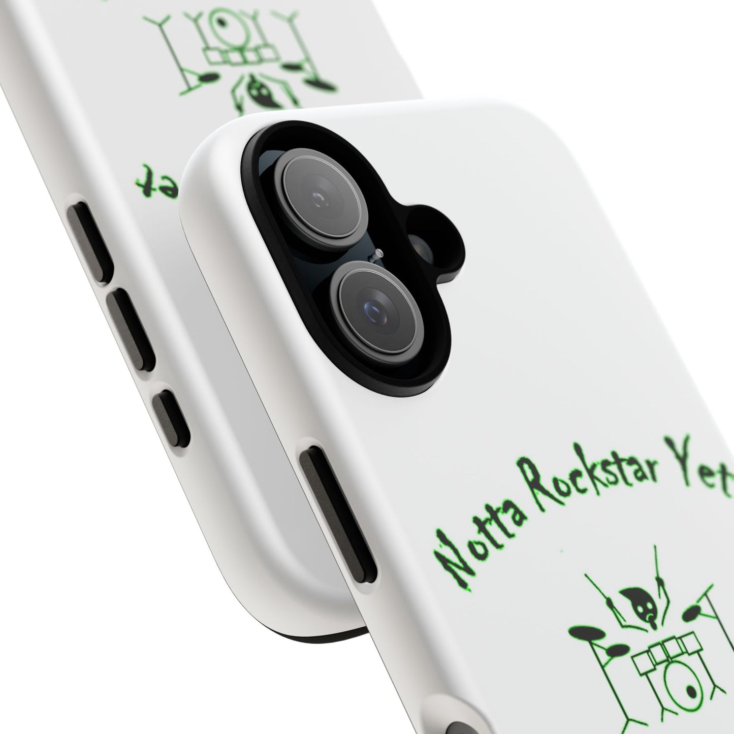 Notta Rockstar Yet Phone Case (Green)