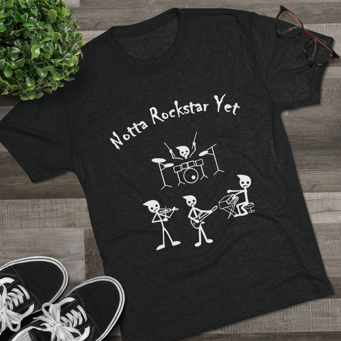 Notta Rockstar Yet Unisex Tri-Blend T
