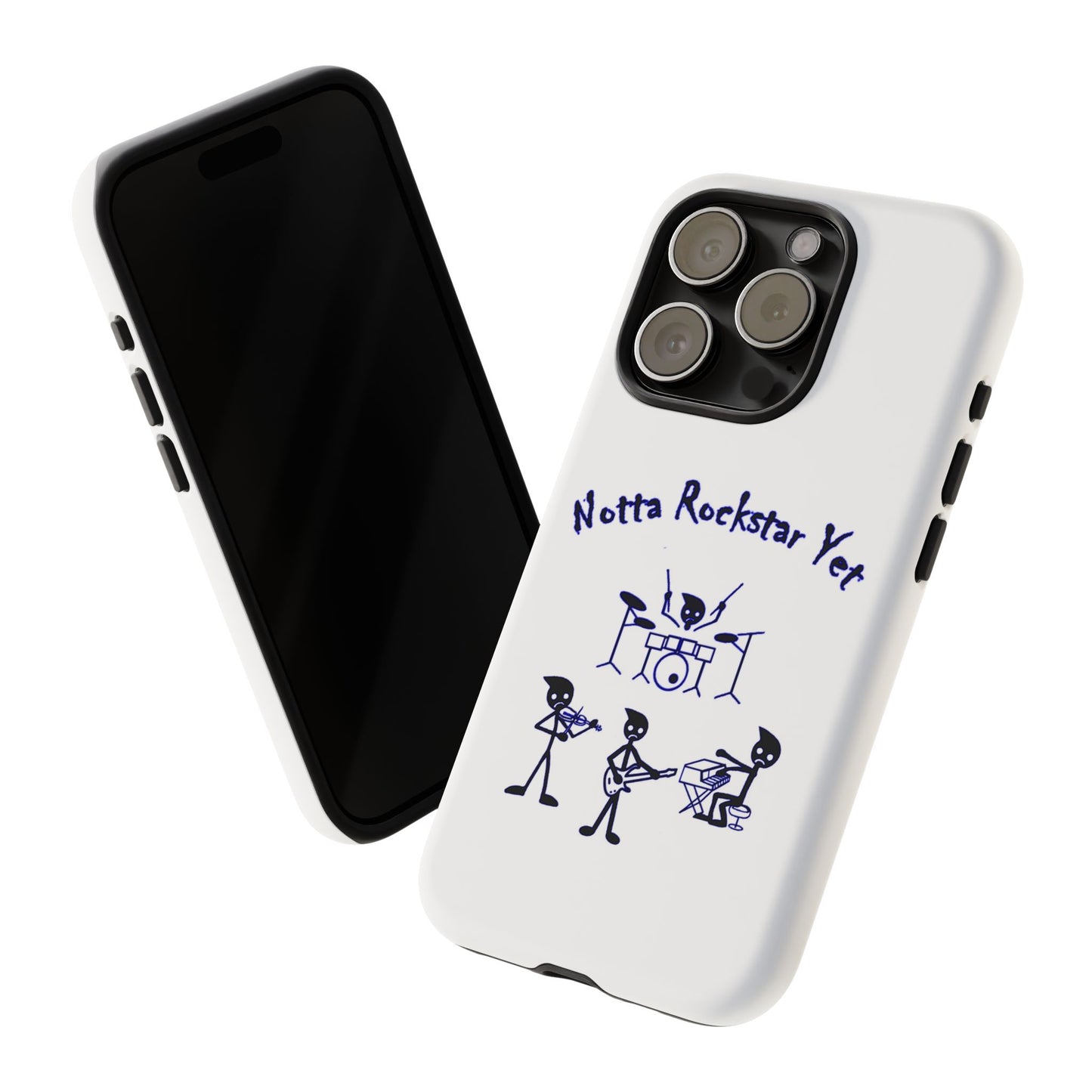 Notta Rockstar Yet Phone Case (Blue)