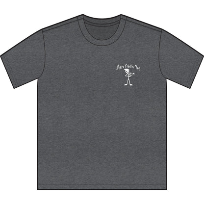 Notta Fiddler Yet Unisex Sueded T-Shirt -Music Vibe Top