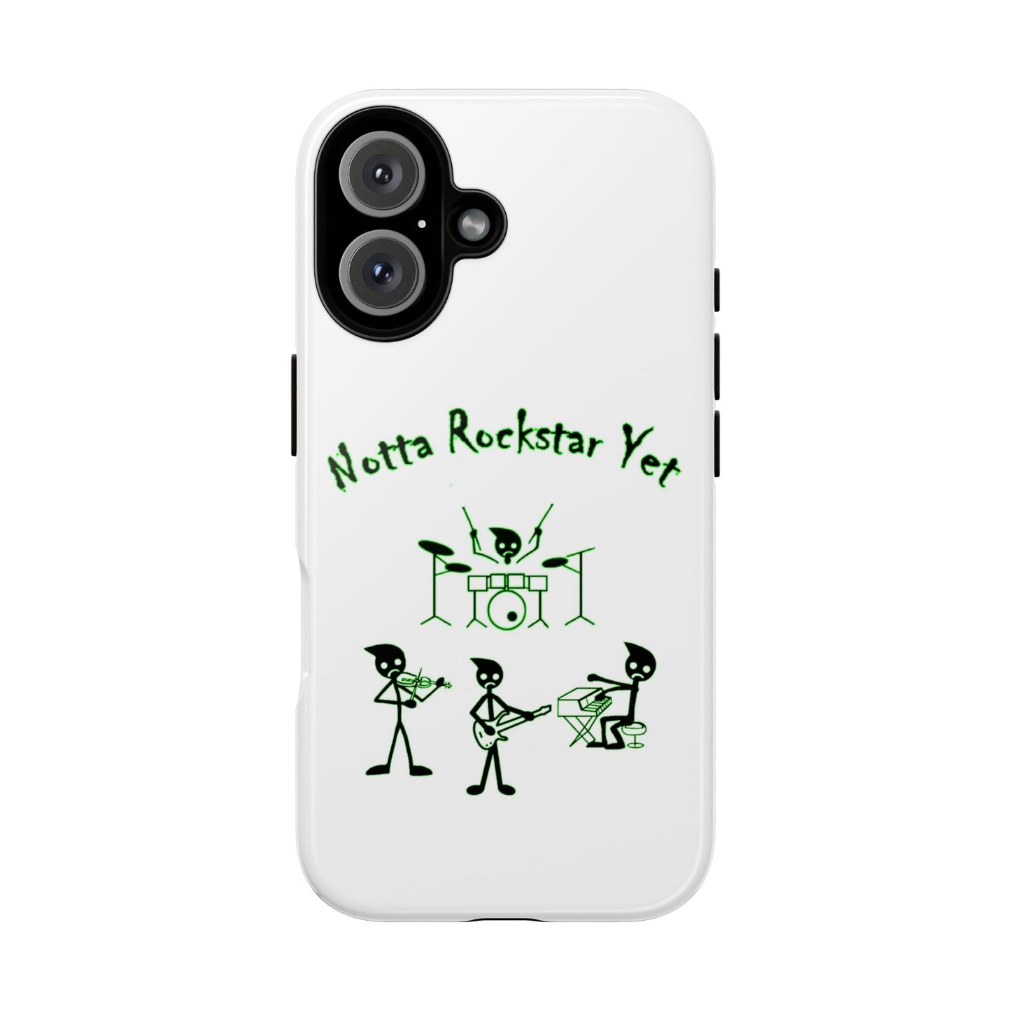 Notta Rockstar Yet Phone Case (Green)
